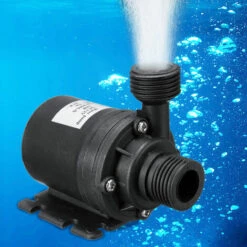 TANCYCO Pompe à Eau Submersible à Moteur Sans Balais Ultra Silencieux Mini DC 12V Lift 5M 800L/H -Promos Pompe Boutique 55763407 4