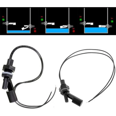 FR-LIFE BR-Vie Lot De 3 Capteurs De Niveau D'eau En Plastique Avec Interrupteur à Flotteur Horizontal Pour Aquarium 5 FR-LIFE BR-Vie Lot De 3 Capteurs De Niveau D'eau En Plastique Avec Interrupteur à Flotteur Horizontal Pour Aquarium – Image 3