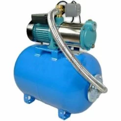 OMNIGENA Pompe De Jardin MHI1300INOX, 1300W, 230V + Ballon 100 L