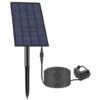 WIAN Pompe à Eau Solaire Pour Fontaine Extérieure, Pompe à Eau Solaire 2,5 W Pour Fontaines, étang, Kit Avec Piquet, Pompe à énergie Solaire Pour Bain D'oiseaux, étang, Jardin, Arrière-cour, Piscine -Promos Pompe Boutique 57984716 1