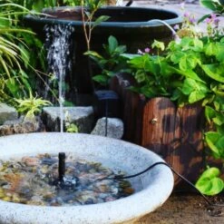 WIAN Pompe à Eau Solaire Pour Fontaine Extérieure, Pompe à Eau Solaire 2,5 W Pour Fontaines, étang, Kit Avec Piquet, Pompe à énergie Solaire Pour Bain D'oiseaux, étang, Jardin, Arrière-cour, Piscine 10 WIAN Pompe à Eau Solaire Pour Fontaine Extérieure, Pompe à Eau Solaire 2,5 W Pour Fontaines, étang, Kit Avec Piquet, Pompe à énergie Solaire Pour Bain D'oiseaux, étang, Jardin, Arrière-cour, Piscine -Promos Pompe Boutique 57984716 4