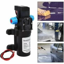 BARES Pompe À Eau - 12V DC À Haute Pression 116Psi Auto-amorçante Pompe À Eau Pour Camping Caravan Boat -Promos Pompe Boutique 58784325 3