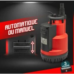 MASTER PUMPS Pompe Immergée Eaux Claires 750W Avec Flotteur Intégré -Promos Pompe Boutique 59087826 4