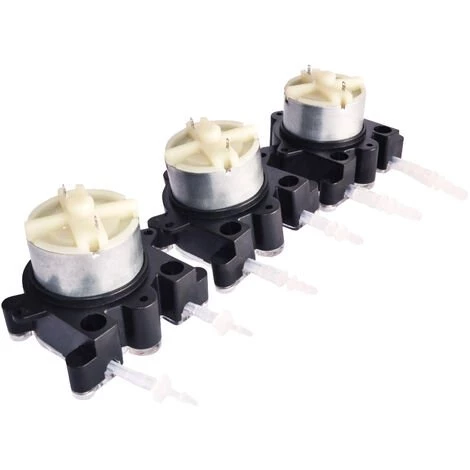 HAPPYSHOPPING Pompe De Titrage, Pompe Peristaltique, Pompe A Tuyau, 12V 25-70ml / Min 4 HAPPYSHOPPING Pompe De Titrage, Pompe Peristaltique, Pompe A Tuyau, 12V 25-70ml / Min – Image 2