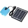 SUPERSELLER Pompe Solaire Aérateur D'étang De Pompe à Oxygène D'eau D'oxygénateur De Charge D'énergie Solaire/cc Avec 1 Pompe à Air D'aquarium De Pierre D'air 2L/min, Argent - Argent -Promos Pompe Boutique 59958444 1