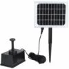 FUHUIDATRADING Pompe De Bassin Alimentée à L'énergie Solaire 10V / 2W 220L / H Hauteur De Bassin 1m Pompe à Eau Solaire Pour Fontaine, Bassin Ou Jardin Panneau Pompe à Eau -Promos Pompe Boutique 60527493 1