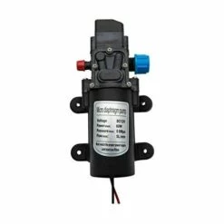 TOPHOMER 60W 12V 80Psi Eau Pompe Micropompe Haute Pression 5L/m Autoamor?ant Caravane Camping Bateau ¨¤ Membrane -Promos Pompe Boutique 60935410 2