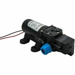 TOPHOMER 60W 12V 80Psi Eau Pompe Micropompe Haute Pression 5L/m Autoamor?ant Caravane Camping Bateau ¨¤ Membrane -Promos Pompe Boutique 60935410 5