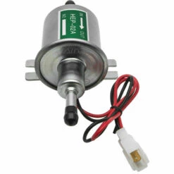 TOPHOMER 1Pcs Universel HEP-02A Basse Pompe ¨¤ Carburant ¨¦lectrique 12V Voiture Essence Diesel Solide M¨¦tal Heavy Duty Argent -Promos Pompe Boutique 60935592 5