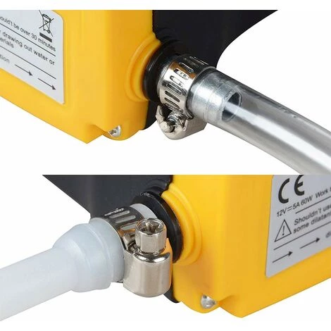 QERSTA Aspiration D'huile Diesel De Pompe De Vidange électrique 12V 60W Pour Le Remplacement Diesel D'extracteur De Liquide De Voiture, Huile Moteur 5 QERSTA Aspiration D'huile Diesel De Pompe De Vidange électrique 12V 60W Pour Le Remplacement Diesel D'extracteur De Liquide De Voiture, Huile Moteur – Image 3