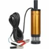 MONLY DC 12V 38mm Pompe à Huile Pompe à Eau, Avec Clip Huile Diesel Huile De Chauffage Pompe Submersible Eau Transfert De Carburant Allume-cigare Avec Filtre Amovible Pour Caravane, Bateau Marin -Promos Pompe Boutique 64459834 1