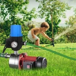 Froadp 1100W Pressostat électronique, Pressostat 10bar Avec EU-Câble, Contrôleur De Pression Avec Protection Contre La Marche à Sec, IP65 Pour Pression Constante, Surveille Le Débit D'eau (Type B) -Promos Pompe Boutique 65112645 5