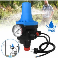 Froadp 1100W Pressostat électronique, Pressostat 10bar Avec EU-Câble, Contrôleur De Pression Avec Protection Contre La Marche à Sec, IP65 Pour Pression Constante, Surveille Le Débit D'eau (Type C) -Promos Pompe Boutique 65112684 3