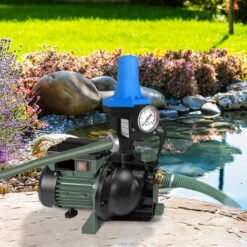 Froadp 1100W Pressostat électronique, Pressostat 10bar Avec EU-Câble, Contrôleur De Pression Avec Protection Contre La Marche à Sec, IP65 Pour Pression Constante, Surveille Le Débit D'eau (Type C) -Promos Pompe Boutique 65112684 4