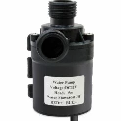 MONLY Pompe Amphibie DC 12V De Pompe à Eau Submersible 800L / H 5M Pour La Circulation De L'eau De La Piscine De Fontaine Solaire D'aquarium D'étang De Bassin -Promos Pompe Boutique 65485368 4