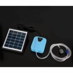 OSQI Aérateur De Bassin Solaire Professionnel, Pompe à Oxygène Pompe à Air De Bassin Pompe à Oxygène Aérateur Solaire, Pour Aquariums D'aération De Bassin De Jardin 2L/Min -Promos Pompe Boutique 65501869 4