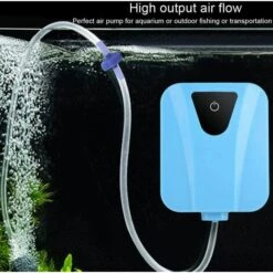 OSQI Aérateur De Bassin Solaire Professionnel, Pompe à Oxygène Pompe à Air De Bassin Pompe à Oxygène Aérateur Solaire, Pour Aquariums D'aération De Bassin De Jardin 2L/Min -Promos Pompe Boutique 65501869 5