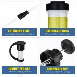 OSQI Seringue à Huile, Seringue D'aspiration D'huile-500CC Pompe De Transfert, Pompe D'aspiration D'huile, Huile Pour Engrenages Et Liquide De Frein Et Extracteur D'antigel-outil De Transfert De Pompe à Main -Promos Pompe Boutique 65504374 4