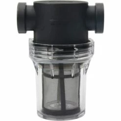 MONLY Pipeline Filtre Pour Pompe à Eau 1/2" Avec Tamis En Acier Inoxydable 100 Mailles, Filtre En Maille En Ligne Pour Arrosage Du Jardin