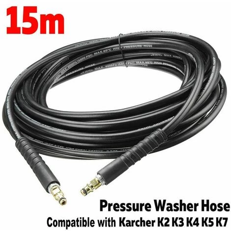 QERSTA 15M Nettoyeur Haute Pression Tuyau Compatible Avec Kar-Cher K Serie K2 K3 K4 K5 K7 5 QERSTA 15M Nettoyeur Haute Pression Tuyau Compatible Avec Kar-Cher K Serie K2 K3 K4 K5 K7 – Image 3