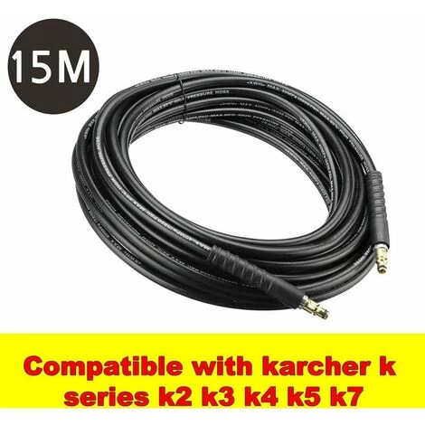 QERSTA 15M Nettoyeur Haute Pression Tuyau Compatible Avec Kar-Cher K Serie K2 K3 K4 K5 K7 6 QERSTA 15M Nettoyeur Haute Pression Tuyau Compatible Avec Kar-Cher K Serie K2 K3 K4 K5 K7 – Image 4