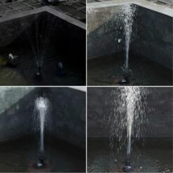 QERSTA Pompe à Eau Solaire Sans Brosse Pour Bassin Pompe à Eau Solaire Pour Fontaine Avec Panneau Solaire 9V 2.5W 200L / H. -Promos Pompe Boutique 68490300 3