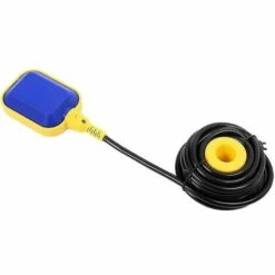 Cisea Robinet De Cuve De Récupération D'eau Interrupteur à Flotteur, Régulateur De Flotteur De Niveau D'eau De Capteur De Niveau Professionnel Pour Régulateur De Niveau D'eau Liquide De Réservoir De Pompe Avec Câble 5m