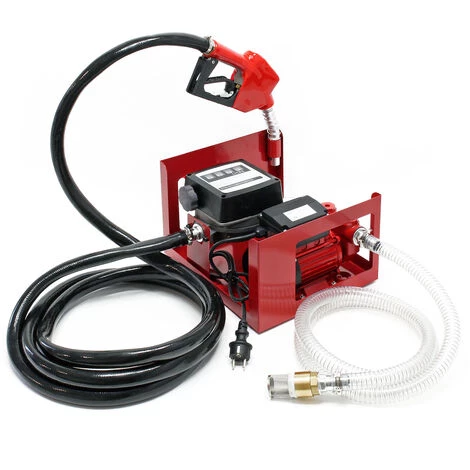 WILTEC Pompe à Fuel Ou Gasoil Bio Autoaspirante 230V/600W 40l/min Mobile Pistolet Auto. 3 WILTEC Pompe à Fuel Ou Gasoil Bio Autoaspirante 230V/600W 40l/min Mobile Pistolet Auto.