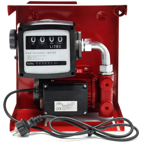 WILTEC Pompe à Fuel Ou Gasoil Bio Autoaspirante 230V/600W 40l/min Mobile Pistolet Auto. 5 WILTEC Pompe à Fuel Ou Gasoil Bio Autoaspirante 230V/600W 40l/min Mobile Pistolet Auto. – Image 3