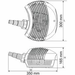 SunSun CTF-6000 SuperECO Pompe De Bassin Jusqu'à 6000l/h 40W 8 SunSun CTF-6000 SuperECO Pompe De Bassin Jusqu'à 6000l/h 40W -Promos Pompe Boutique 809950 3