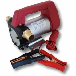 WilTec Pompe à Fuel Ou Gasoil Bio Autoaspirante 12V/160W 40l/min Mobile