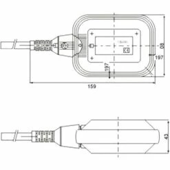 WILTEC 10m 250V 16A Flotteur Interrupteur Pour Pompe Immergée 7 WILTEC 10m 250V 16A Flotteur Interrupteur Pour Pompe Immergée -Promos Pompe Boutique 811502 3