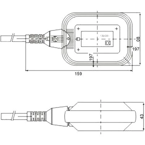 WILTEC 10m 250V 16A Flotteur Interrupteur Pour Pompe Immergée 5 WILTEC 10m 250V 16A Flotteur Interrupteur Pour Pompe Immergée – Image 3