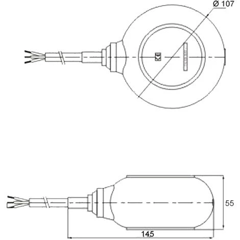 WILTEC 5m 250V 16A Flotteur Interrupteur Pour Pompe Immergée Rond 5 WILTEC 5m 250V 16A Flotteur Interrupteur Pour Pompe Immergée Rond – Image 3