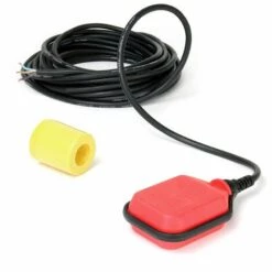 WILTEC 2m 250V 16A Flotteur Interrupteur Pour Pompe Immergée Rouge