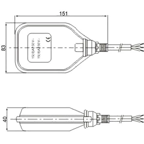 WILTEC 10m 250V 16A Flotteur Interrupteur Pour Pompe Immergée Rouge 5 WILTEC 10m 250V 16A Flotteur Interrupteur Pour Pompe Immergée Rouge – Image 3