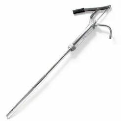 WILTEC Pompe à Manivelle - Pompe Vide-fût Pour Diesel Ou Fuel Jusqu'à 16-18l/min Avec Raccord Pour Fût G2