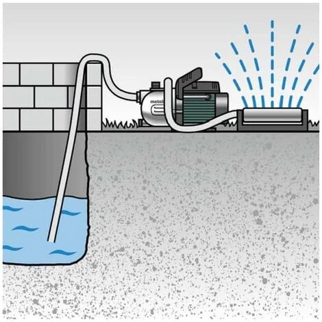 METABO Pompe De Jardin 900W P3300G - 600963000 4 METABO Pompe De Jardin 900W P3300G - 600963000 – Image 2